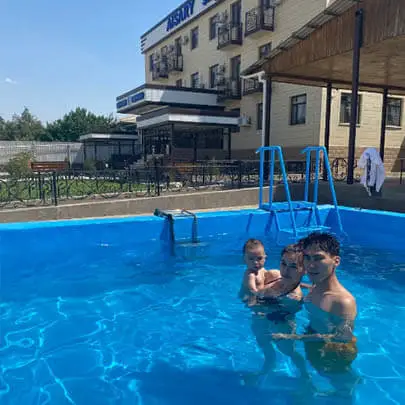 Санаторий Айсары Сарыагаш. Внешний вид Санаторий Айсары Сарыагаш. Внешний вид