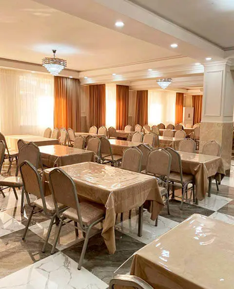 Столовая в санаторий Комфорт Сарыагаш Столовая в санаторий Комфорт Сарыагаш